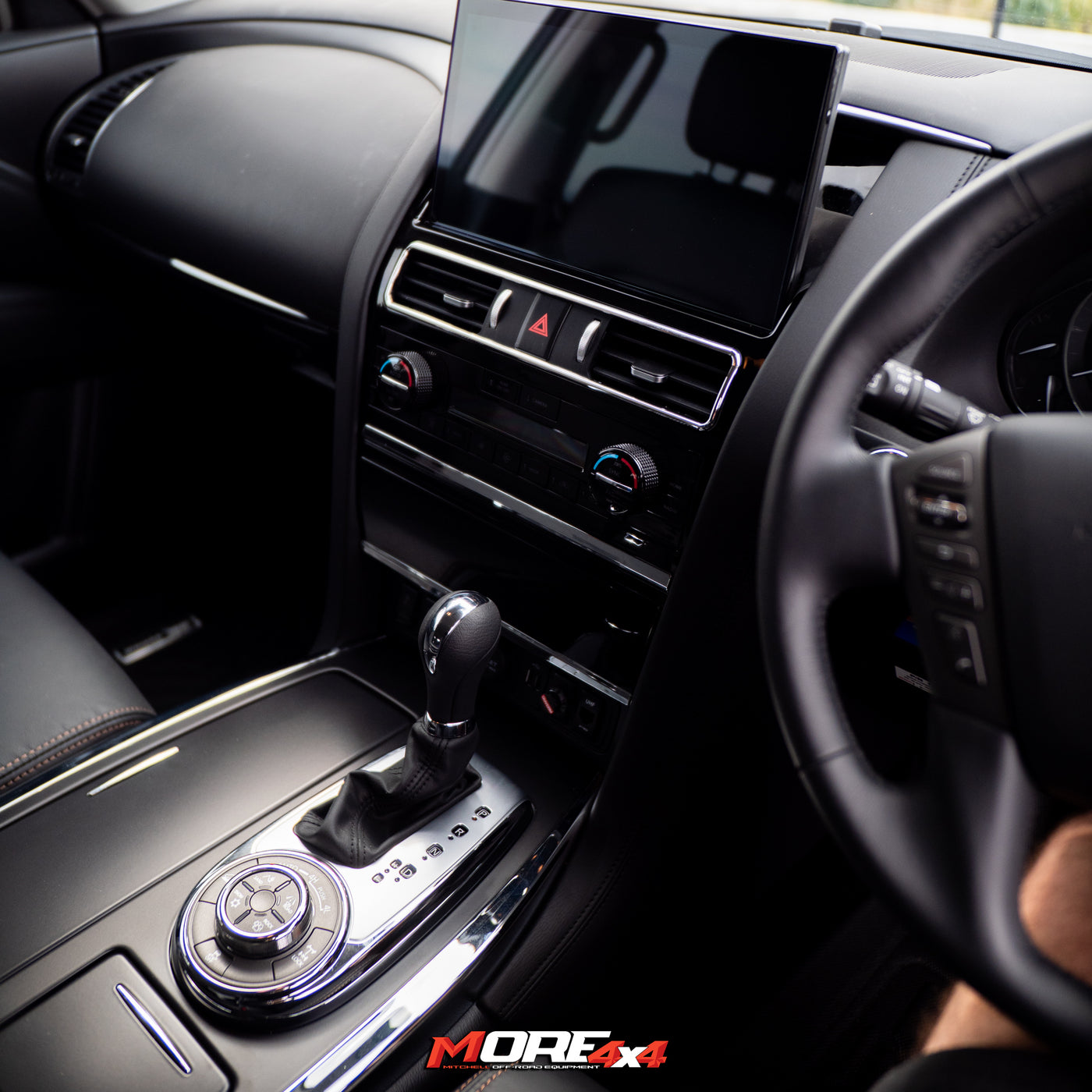 Y62 Patrol Interior Woodgrain Delete MORE 4x4