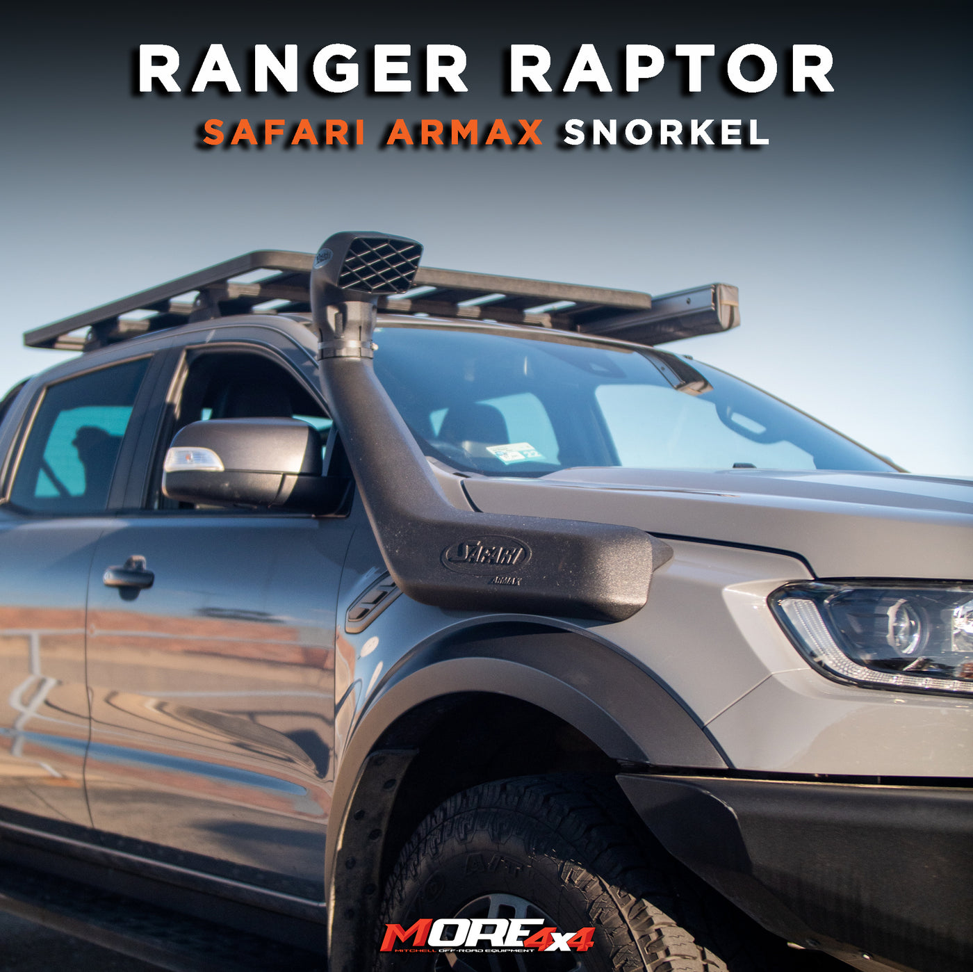 SAFARI - Armax Snorkel - Ford Ranger Raptor - SS986HP