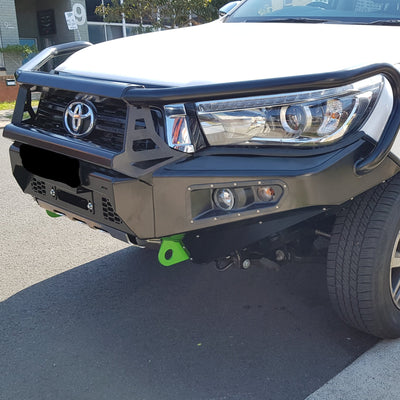 AFN 4x4 - Bullbar - To suit TOYOTA Hilux 09/2015+ - REVO with loops - MORE 4x4
