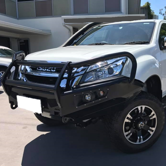 AFN 4x4 - Bullbar - To suit ISUZU MU-X 2012 to 2016 with hoops - MORE 4x4