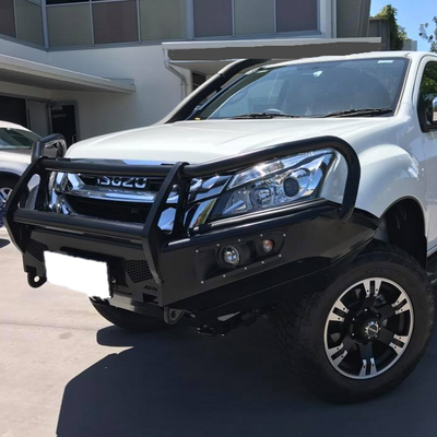 AFN 4x4 - Bullbar - To suit ISUZU MU-X 2012 to 2016 with hoops - MORE 4x4