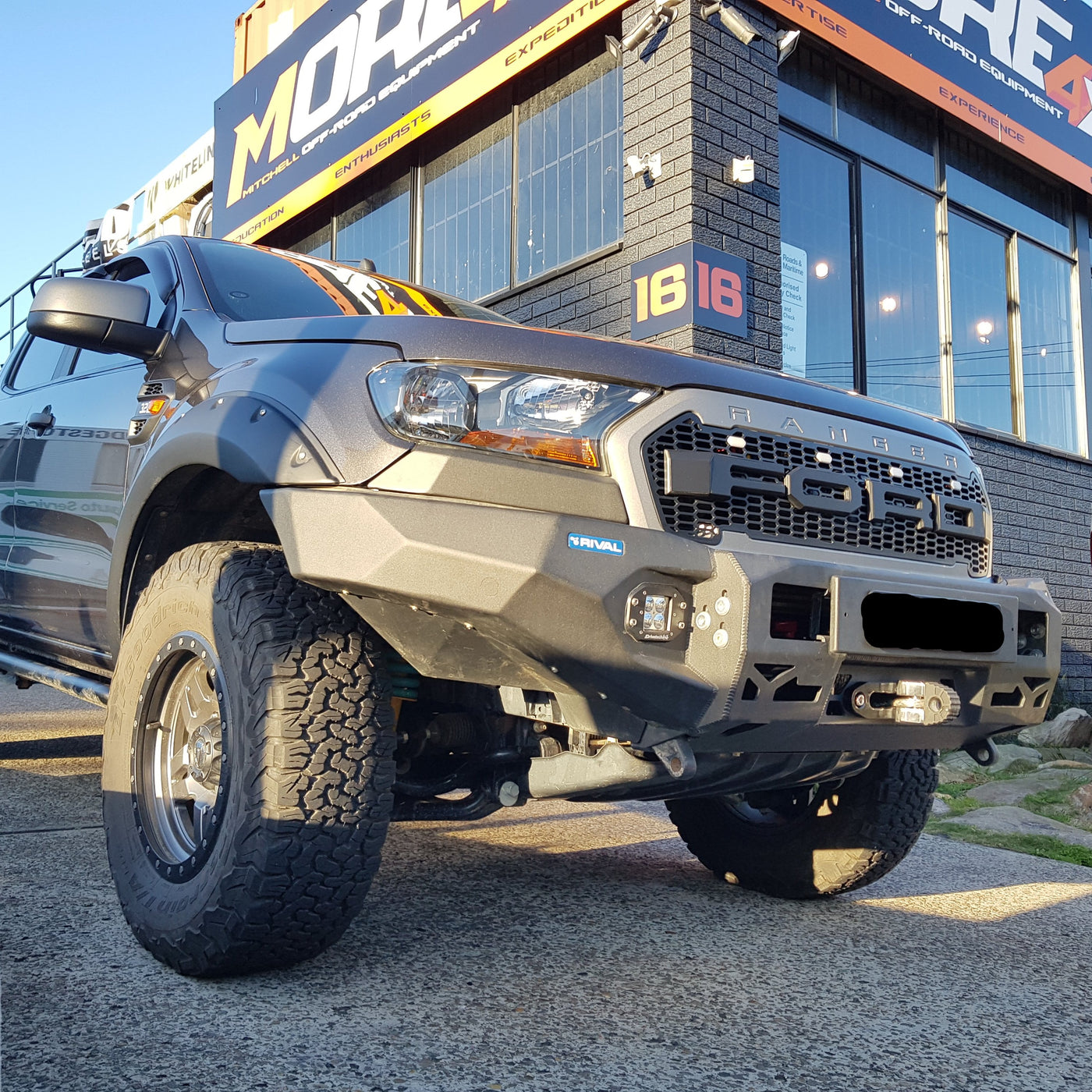 RIVAL 4x4 - Bumper - To suit FORD Ranger PX2/3 and FORD Everest - MORE 4x4