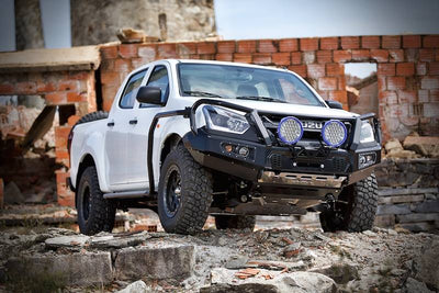 OUTBACK ARMOUR - Suspension Kit - To suit ISUZU DMax 2012+ - Strut kit expedition adjustable with bullbar - MORE 4x4