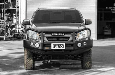 OUTBACK ARMOUR - Leaf kit expedition 150kg adjustable shocks - To suit ISUZU DMax 2012+ - - MORE 4x4
