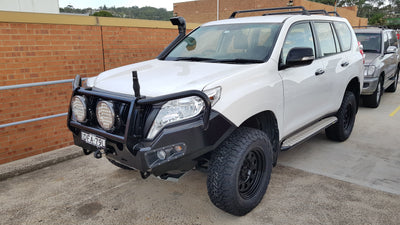 OUTBACK ARMOUR - Assembled Struts - To suit TOYOTA Prado 150 Series w/bullbar no winch - MORE 4x4