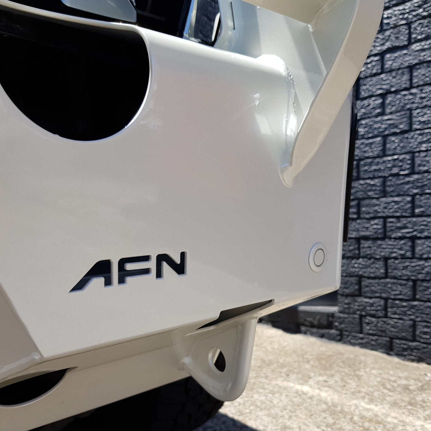 AFN 4X4 - Hooped Bullbar - To suit Toyota Prado - 2014-17 - 48002104 - MORE 4x4